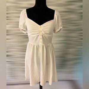 Size medium white mini dress